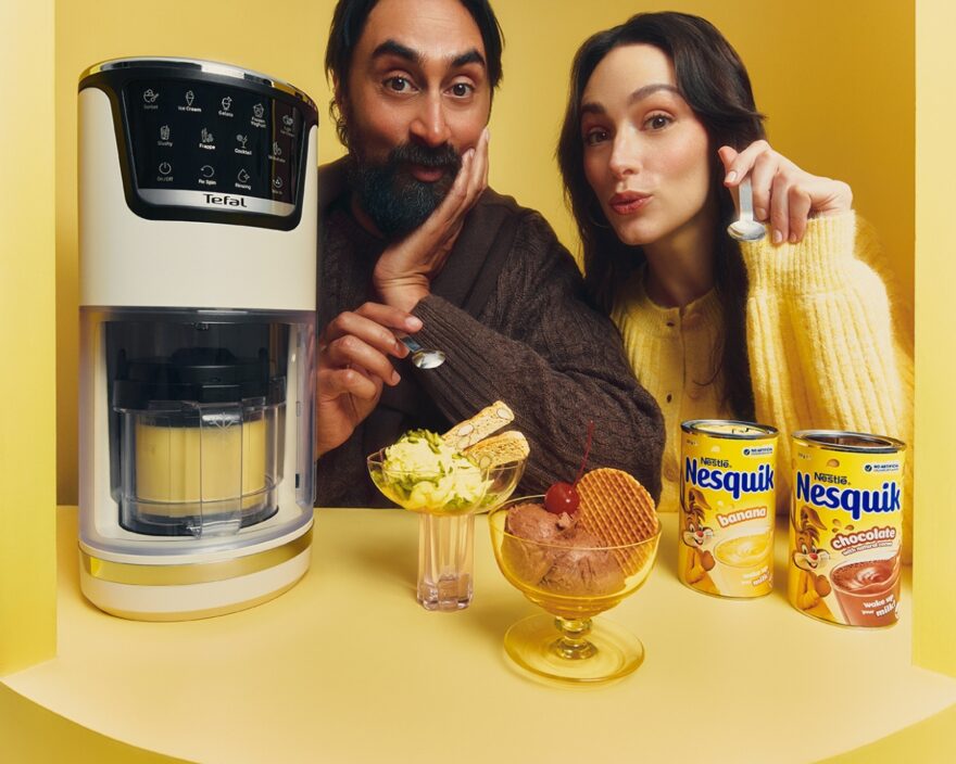 Still and motion production for Tefal x Nesquik brand campaign